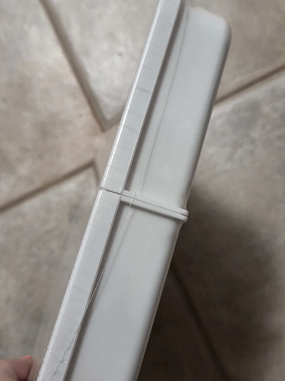 Adjustable White Cutlery Drawer Organizer Tray